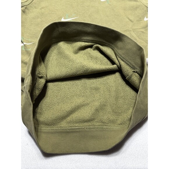 Nike Club Hoodie Youth Large All Over Print Monogram DX5699-378 Sweatshirt - Picture 4 of 8